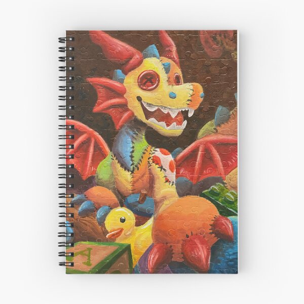 Artikelvorschau, Drachen-Plüschtier-Puzzle entworfen und verkauft von Snappy Dragonier.