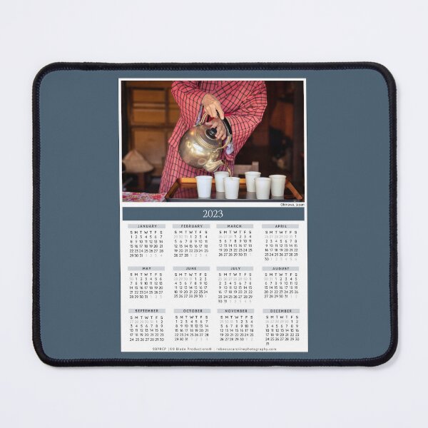 Item preview, 2023 Calendar | Year-At-A-Glance | Okinawa, Japan | Tea Time designed and sold by 9BPRCP.
