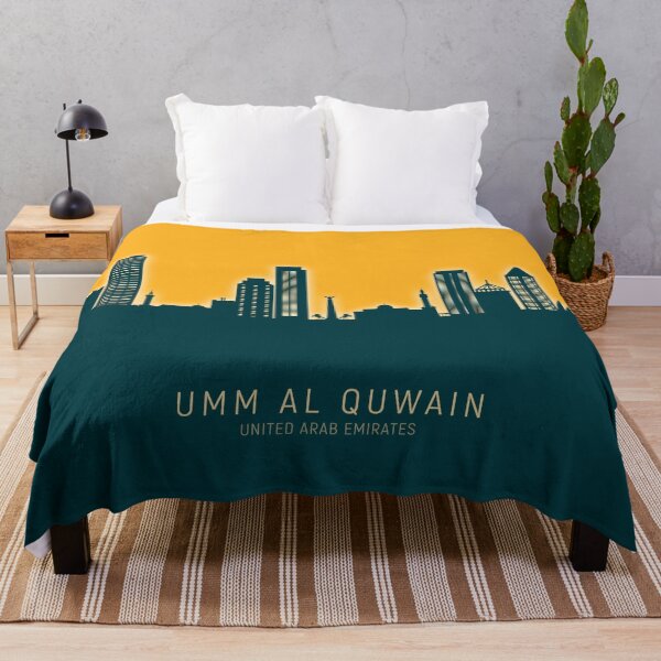 Item preview, Umm Al Quwain Skyline designed and sold by ArtPrints.