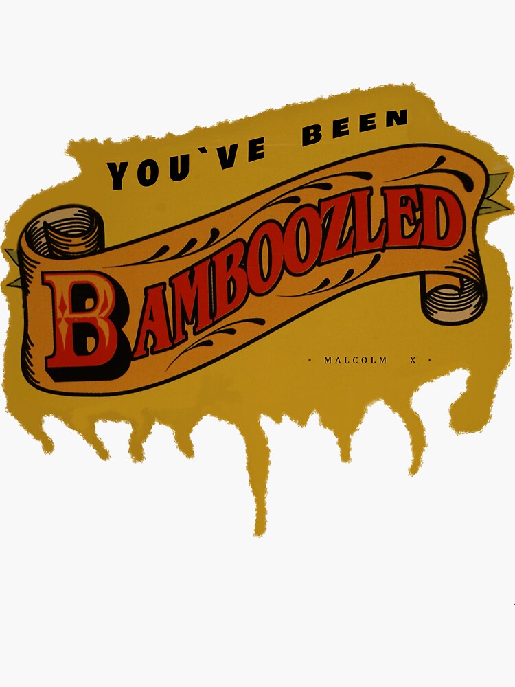 "BAMBOOZLED pt.3" Sticker for Sale by Marsb Redbubble