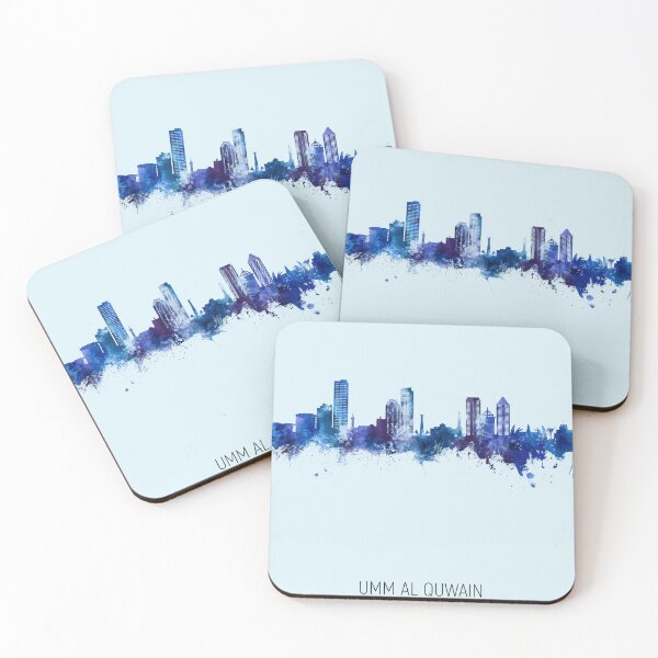 Item preview, Umm Al Quwain Skyline designed and sold by ArtPrints.