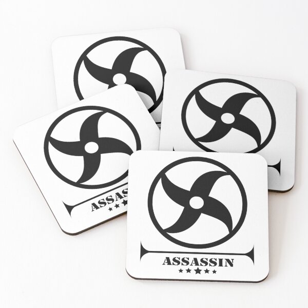 Item preview, Mobile Legend ASSASSIN Black in White   designed and sold by MyDoulaMadeIt.