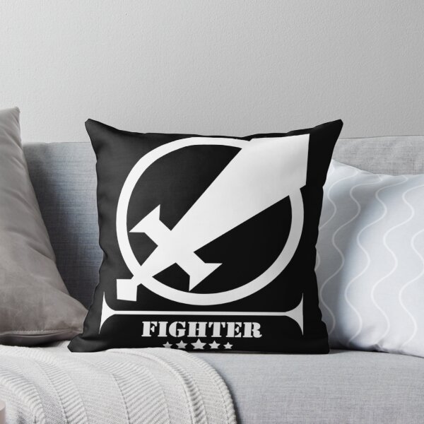 Item preview, Mobile Legend FIGHTER White in Black   designed and sold by MyDoulaMadeIt.