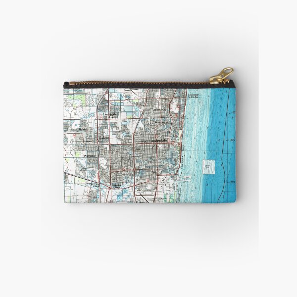 Item preview, Fort Lauderdale Florida Map (1985)  designed and sold by BravuraMedia.