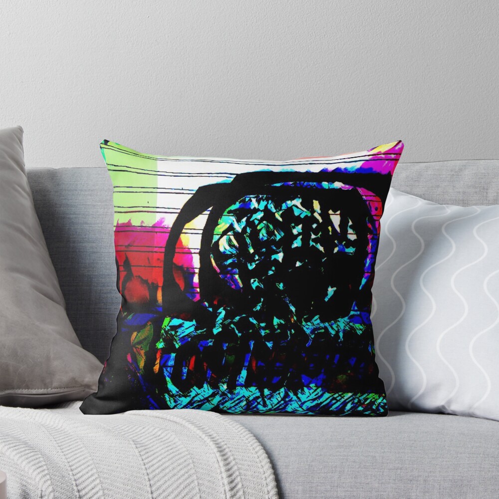 Item preview, Throw Pillow designed and sold by emoglobin.