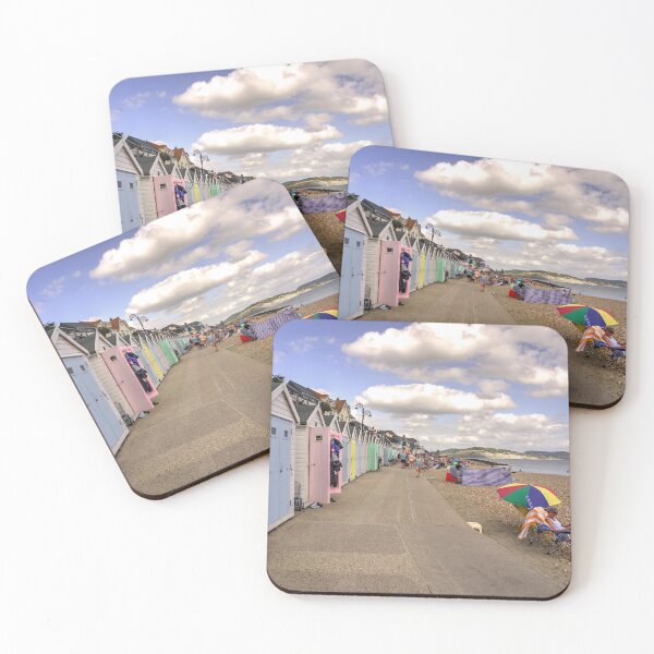 Item preview, Lyme Regs Beach huts  designed and sold by hawkie.