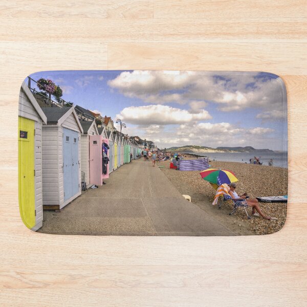 Item preview, Lyme Regs Beach huts  designed and sold by hawkie.