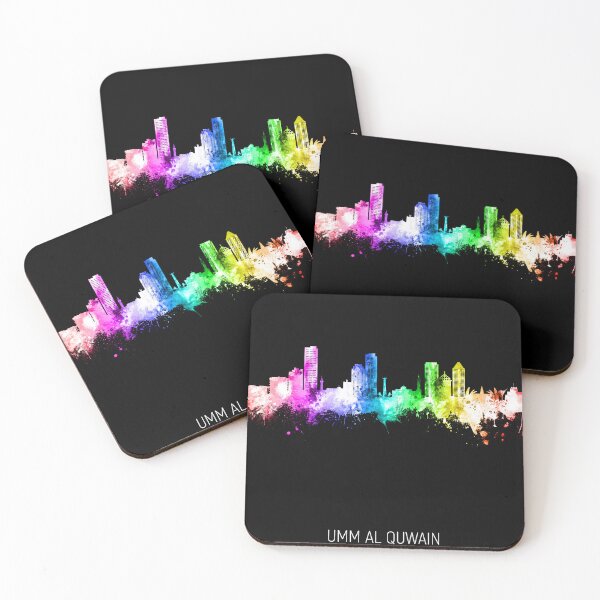 Item preview, Umm Al Quwain Skyline designed and sold by ArtPrints.