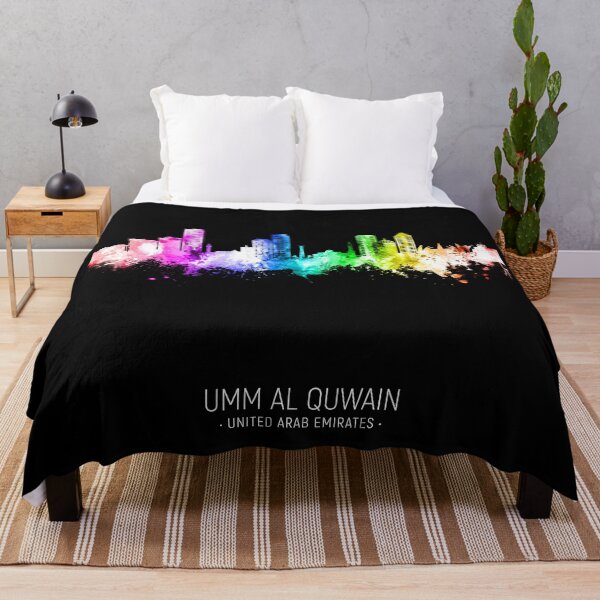 Item preview, Umm Al Quwain Skyline designed and sold by ArtPrints.