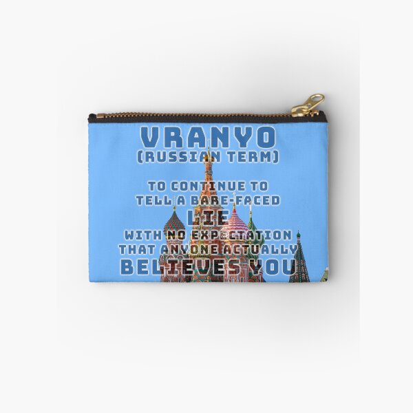 Item preview, Vranyo (Russian term for a bare-faced lie) designed and sold by Fanarchist.