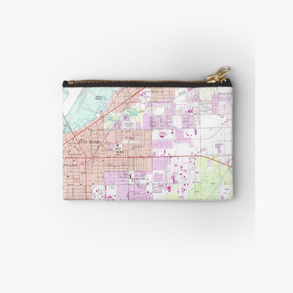 Item preview, Vintage Map of Fort Myers Florida (1958) designed and sold by BravuraMedia.