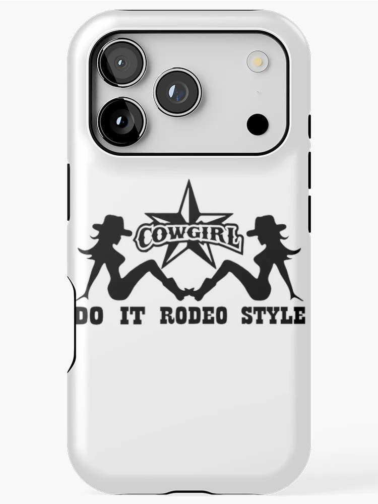 Thumbnail 1 of 4, iPhone Case, CowGirl; Rodeo Style; designed and sold by StickerApe.