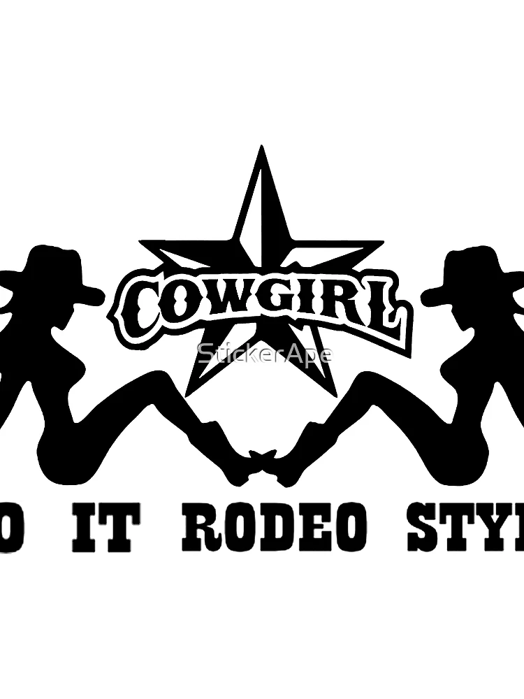 Thumbnail 3 of 3, Scarf, CowGirl; Rodeo Style; designed and sold by StickerApe.