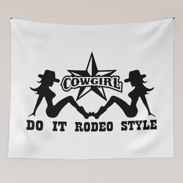Item preview, CowGirl; Rodeo Style; designed and sold by StickerApe.