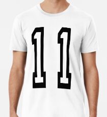 11, TEAM SPORTS, NUMBER 11, Eleven, Eleventh, Competition Men's Premium T-Shirt