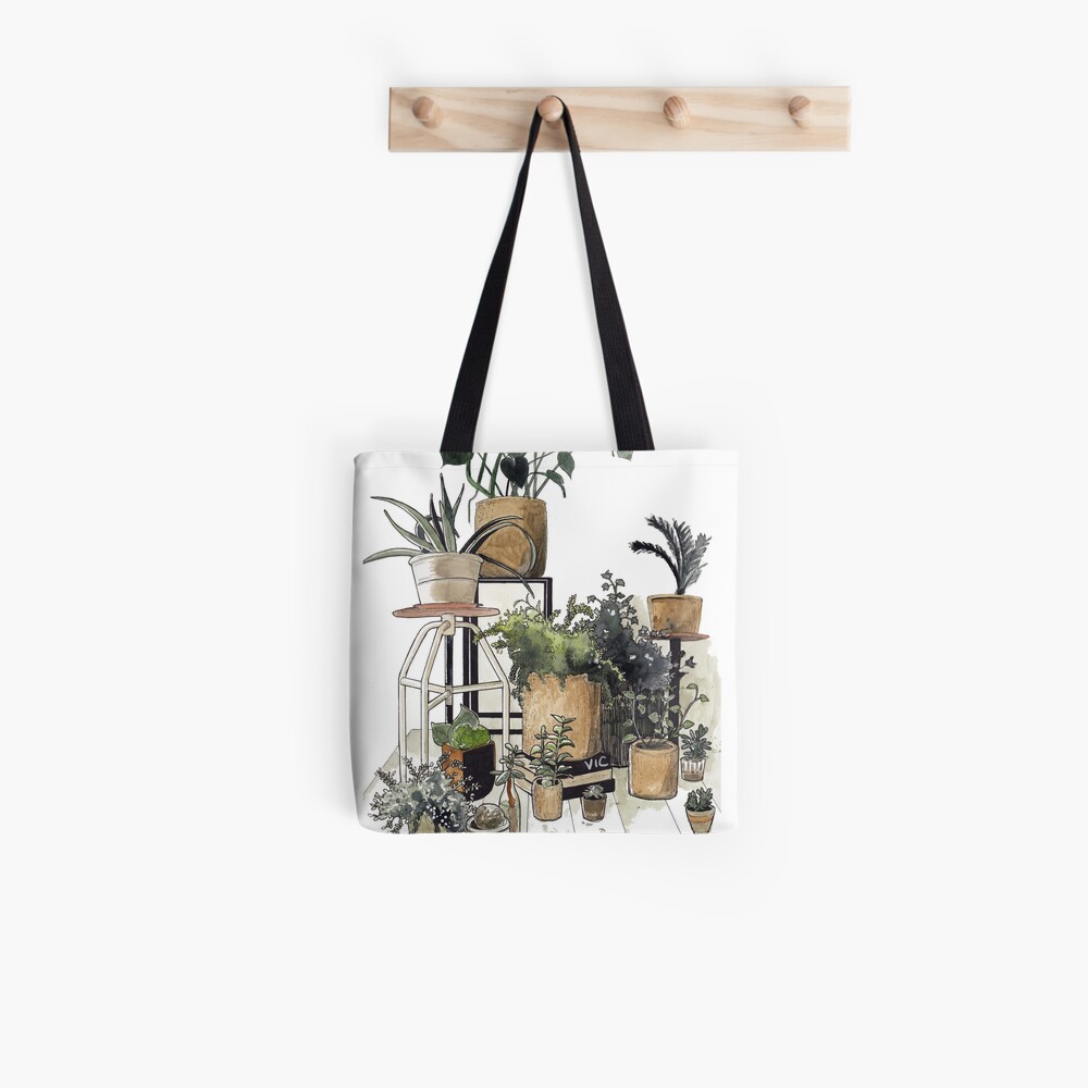 Aperçu de l'œuvre Tote bag doublé créée et vendue par vputinski.