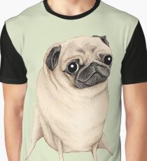 Sweet Fawn Pug Graphic T-Shirt