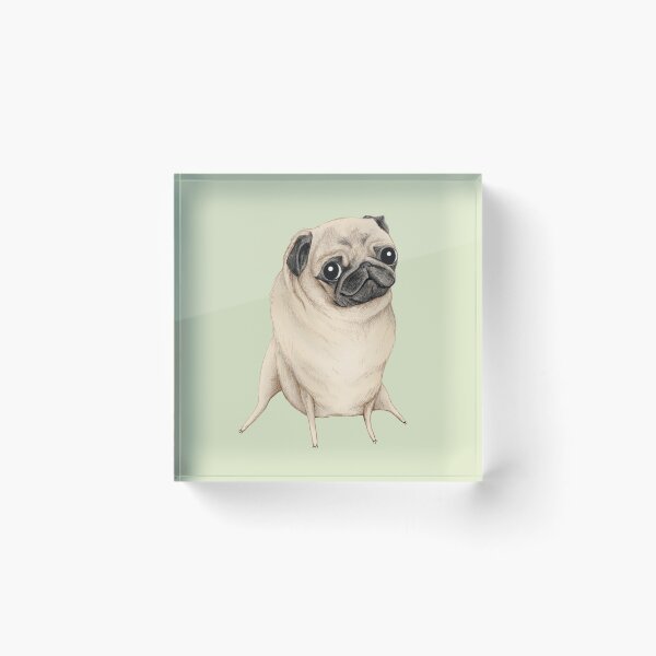 Item preview, Sweet Fawn Pug designed and sold by SophieCorrigan.
