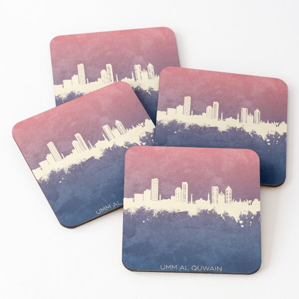 Item preview, Umm Al Quwain Skyline designed and sold by ArtPrints.