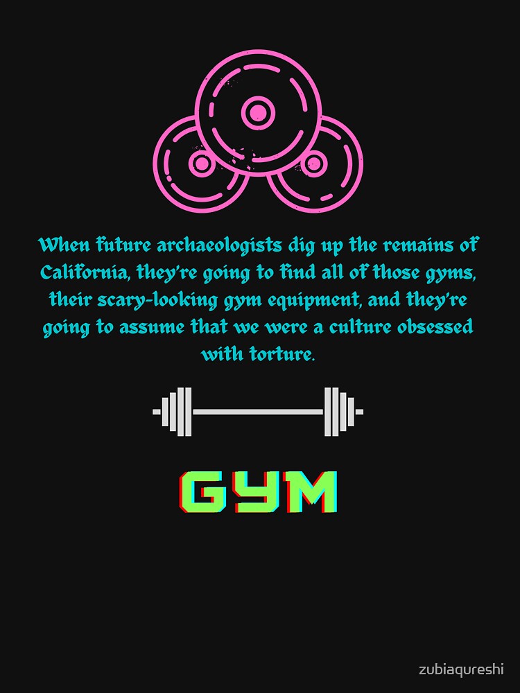 Thumbnail 7 of 7, Classic T-Shirt, gym designed and sold by zubiaqureshi.