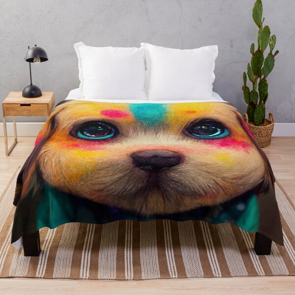 Item preview, Colorful dog portrait designed and sold by Mirochan80.