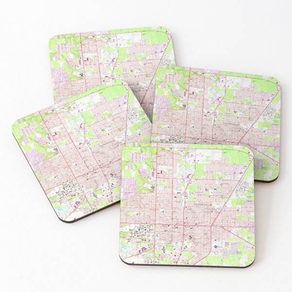 Item preview, Vintage Map of Gainesville Florida (1966) designed and sold by BravuraMedia.