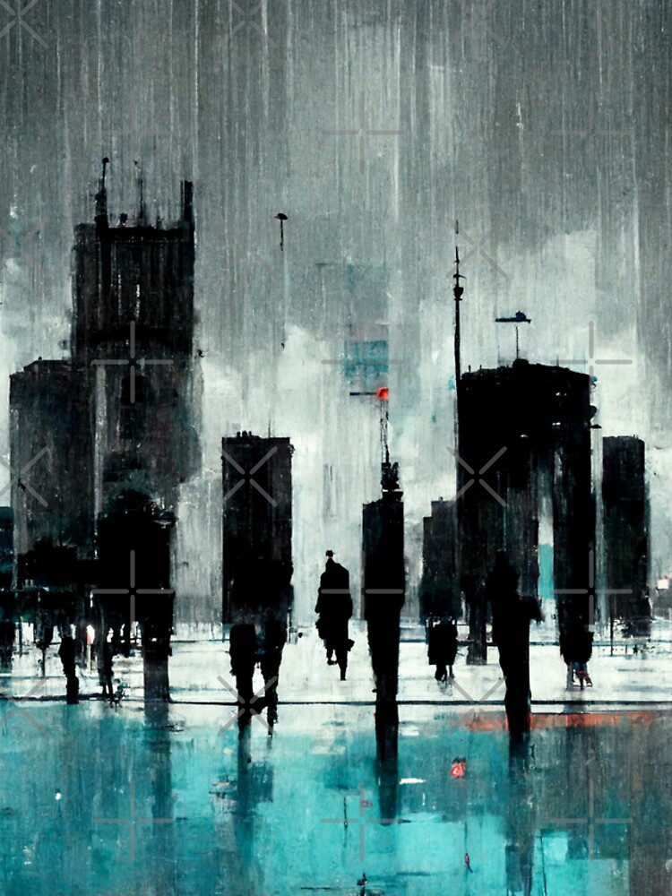 Thumbnail 4 of 4, iPhone Case, Urban Rain designed and sold by RiotStore.