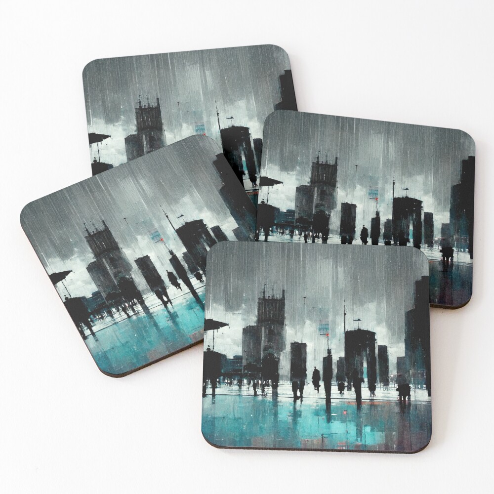 Item preview, Coasters (Set of 4) designed and sold by RiotStore.