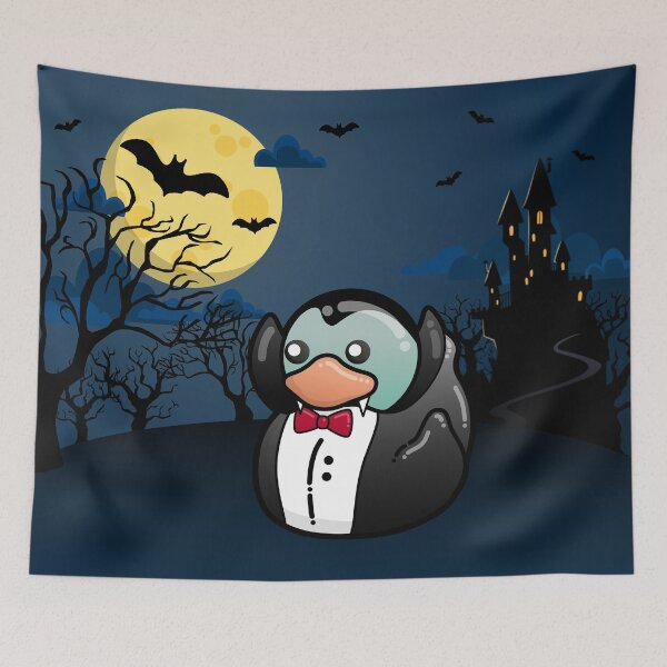 Item preview, Vampire Ducky - Cute Dracula Rubber Ducky  designed and sold by Gay-Koala.