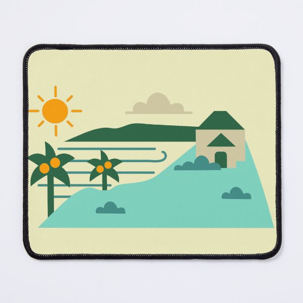 Item preview, Landscape vector illustration print designed and sold by HelloTARA.