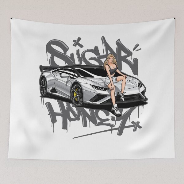 Item preview, Huracan WRD With Girl White Ver. designed and sold by pjrstudio.