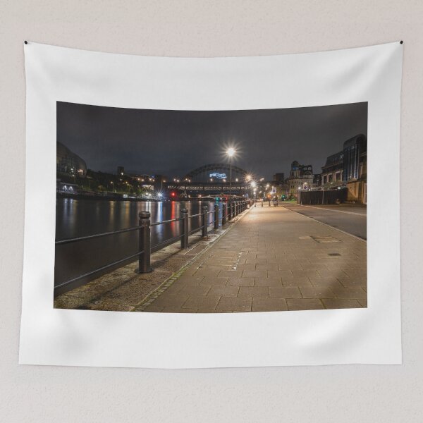 Item preview, Newcastle Quayside At Night designed and sold by StephenJSmith.