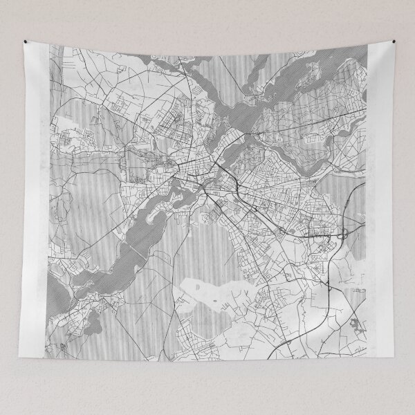 Item preview, Potsdam Map Line designed and sold by HubertRoguski.