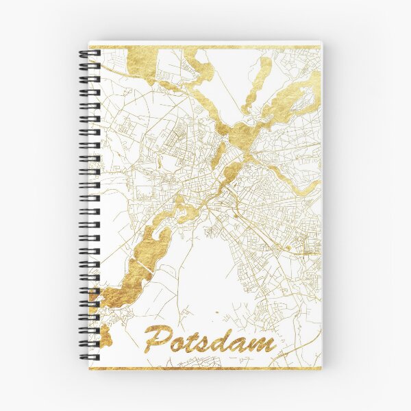 Item preview, Potsdam Map Gold designed and sold by HubertRoguski.