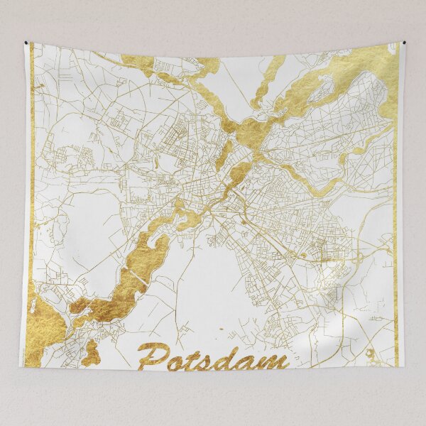 Item preview, Potsdam Map Gold designed and sold by HubertRoguski.