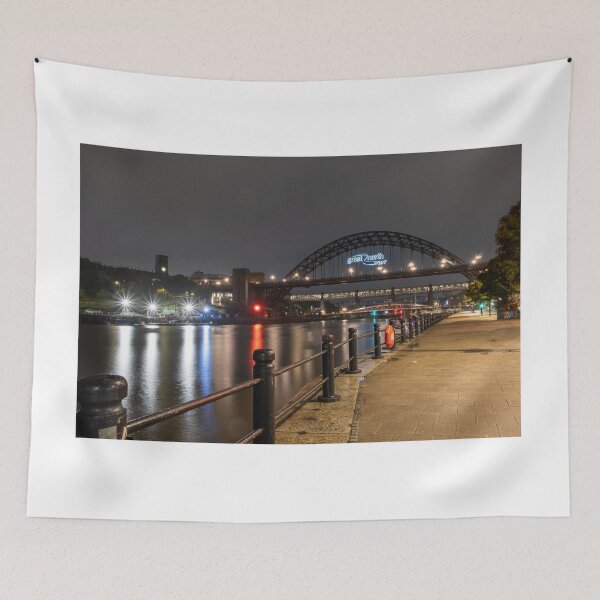 Item preview, Newcastle Quayside At Night designed and sold by StephenJSmith.