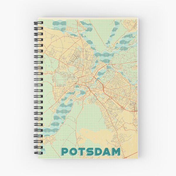 Item preview, Potsdam Map Retro designed and sold by HubertRoguski.