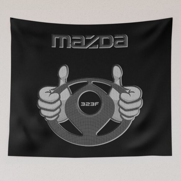 Item preview, Mazda Eternal Flame Logo Grey designed and sold by Czerra.