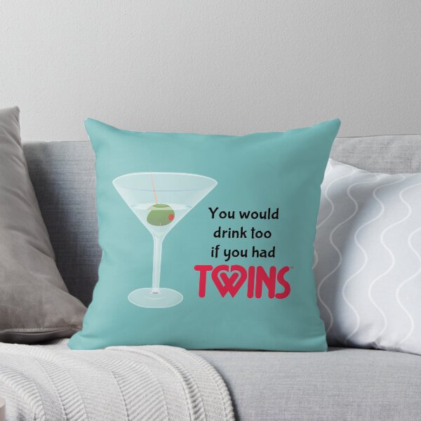 Artikelvorschau, Du würdest auch trinken, wenn du Zwillinge hättest (Martini) entworfen und verkauft von TWINS™ Magazine.