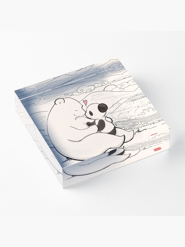 Alternate view of Close To Your Heart 2 Acrylic Block