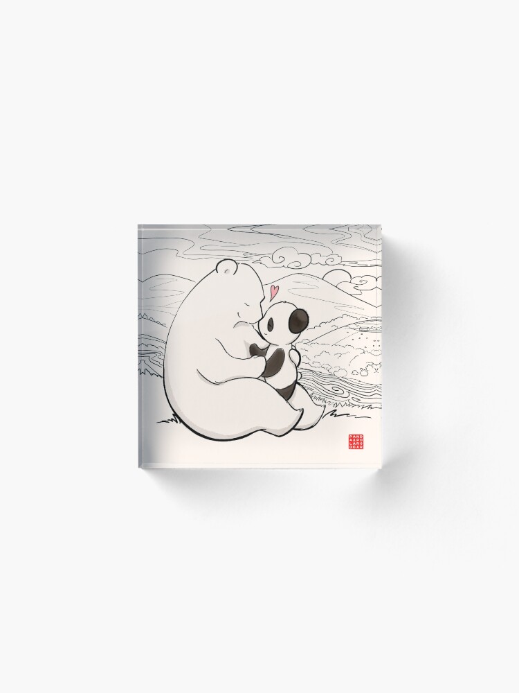 Alternate view of Close To Your Heart 2 Acrylic Block