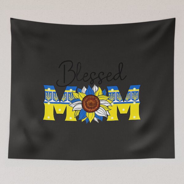 Item preview, Blessed Mom Ukraine Stand With Ukraine Mother's Day Mothers  designed and sold by bagenajayib.