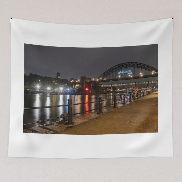 Item preview, Newcastle Quayside At Night designed and sold by StephenJSmith.