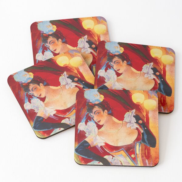 Item preview, Geneve Dancer Art Nouveau Poster  designed and sold by Old Soul Vintage .