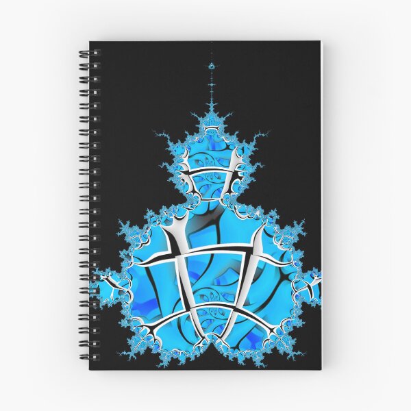 Item preview, Mandelbrot fractal of swimming pool blue cubes designed and sold by mister-john.