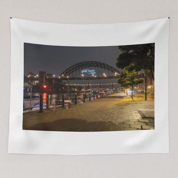 Item preview, Newcastle Quayside At Night designed and sold by StephenJSmith.