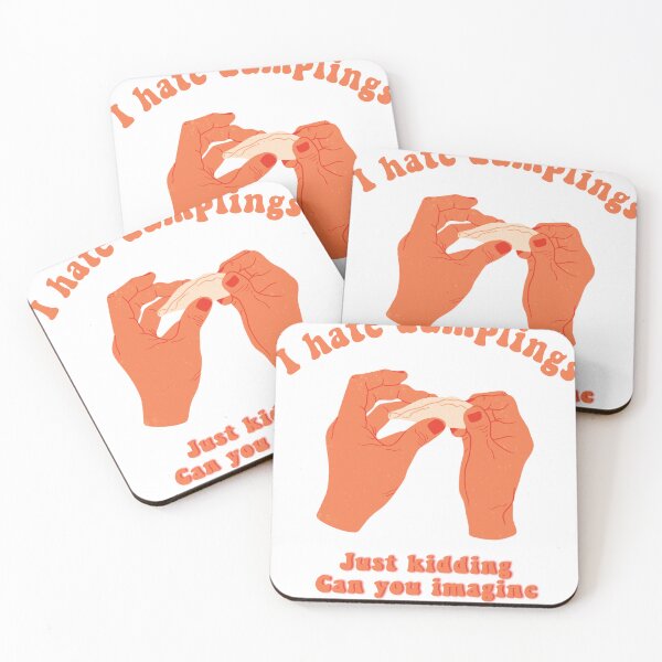 Item preview, I hate dumplings just kidding can you imagine - funny foodie tshirt design  designed and sold by Chitrakarii.
