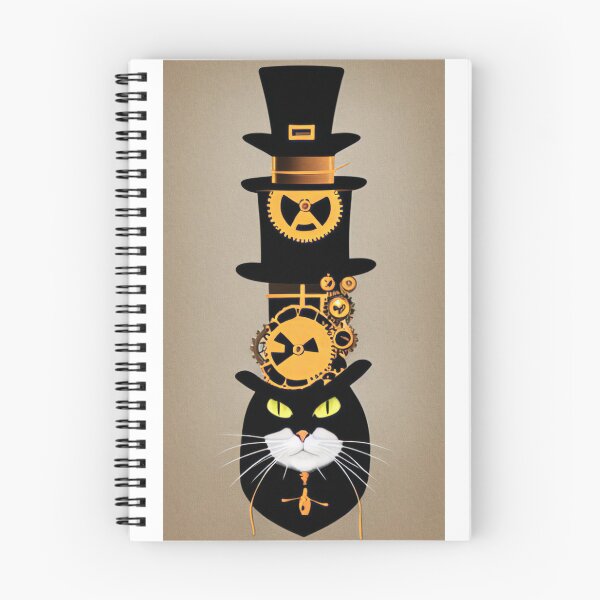 Item preview, Steampunk Cat Tophat Stack designed and sold by CherryBlack.