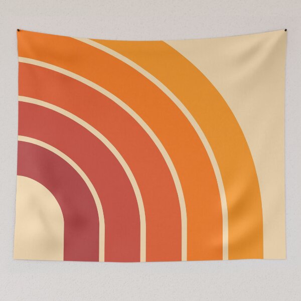 Item preview, Retro Geometric Gradated Arch Design 341 designed and sold by tonymagnerart.
