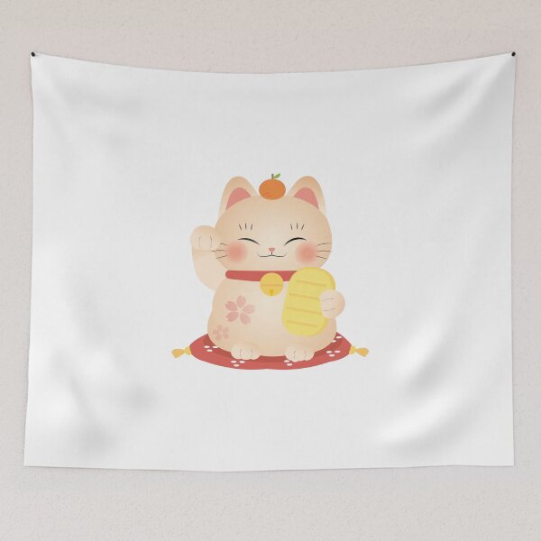 Item preview, lindo gato maneki designed and sold by sofiatheof.